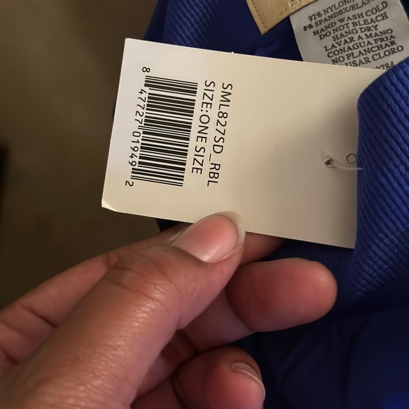 Royal Blue Fashion Leggings - Picture 4 of 6